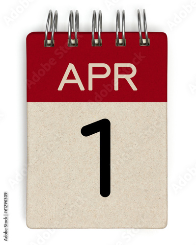 1 april calendar