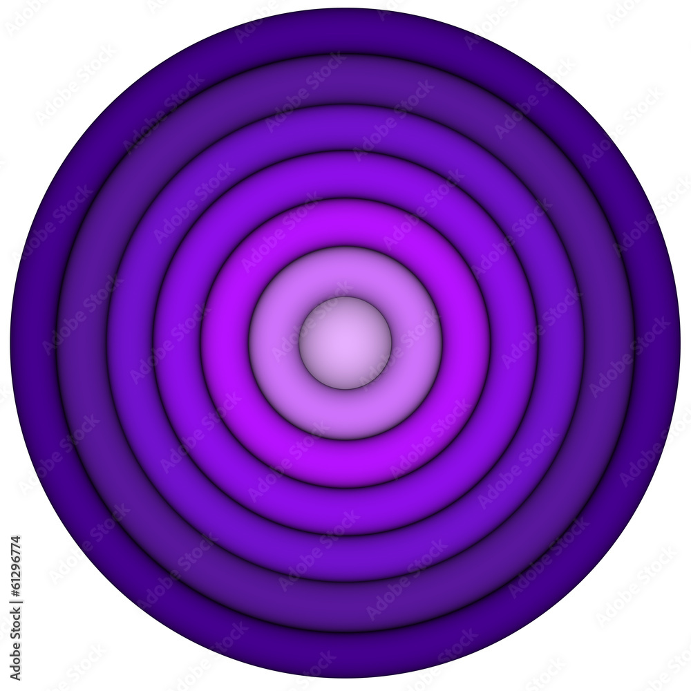 3d render concentric pipes in multiple purple magenta 3d render concentric pipes in multiple purple magenta