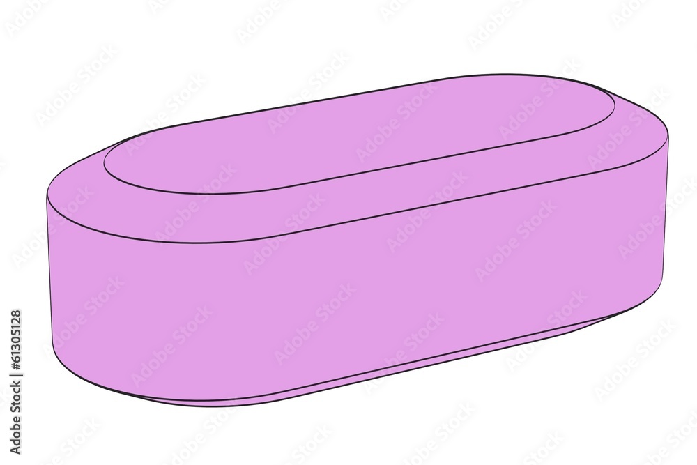 cartoon image of pill - medicine cartoon image of pill - medicine