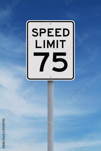 Speed Limit at Seventy Five