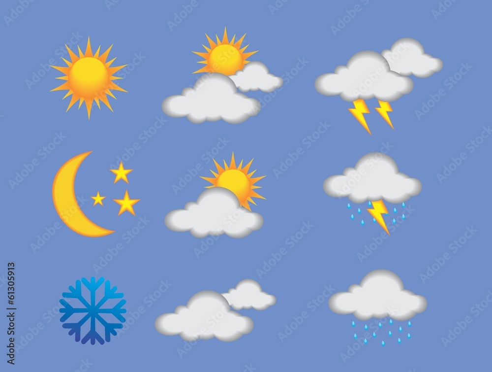 Weather set Weather set