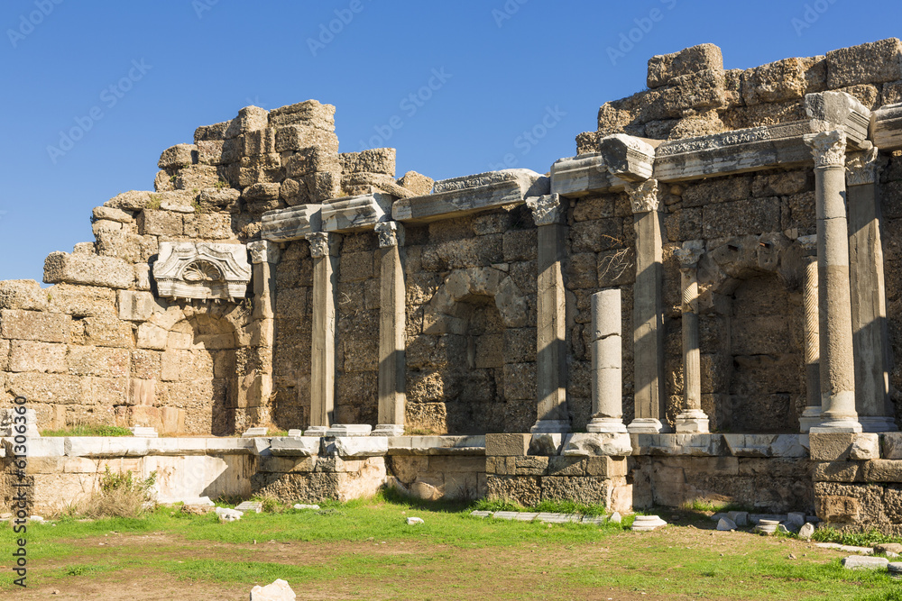 Ruins in Side Ruins in Side