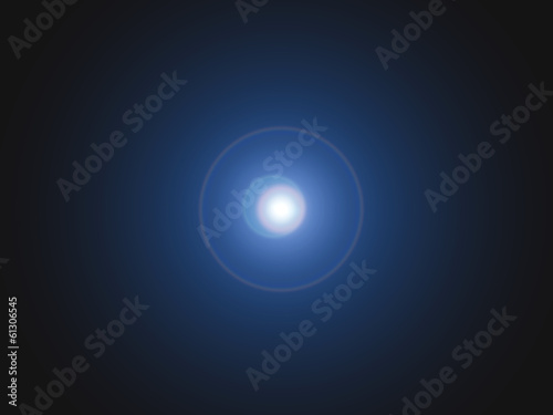 Lens flare abstract background