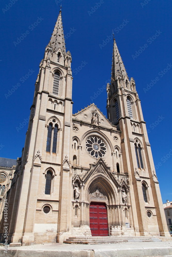 Church Saint Baudille in Nimes