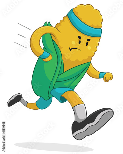 Healthy Corn Running