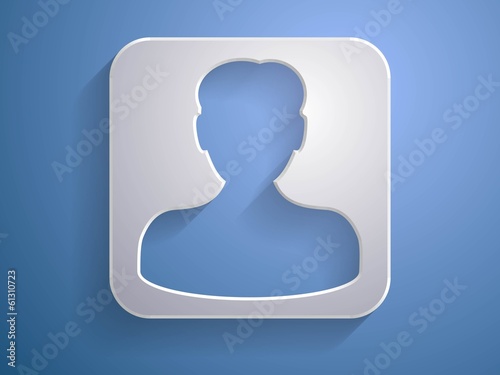 3d Vector illustration of businessman icon