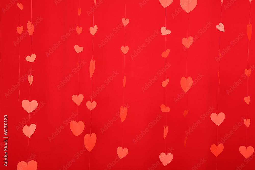 Valentine hearts background Valentine hearts background