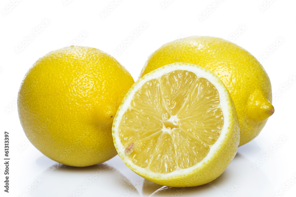 Fresh lemon fruit Fresh lemon fruit