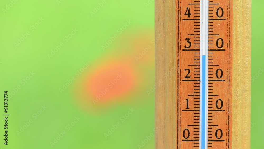 Fast fall temperature on wood thermometer scale exceed 30 degree Fast fall temperature on wood thermometer scale exceed 30 degree
