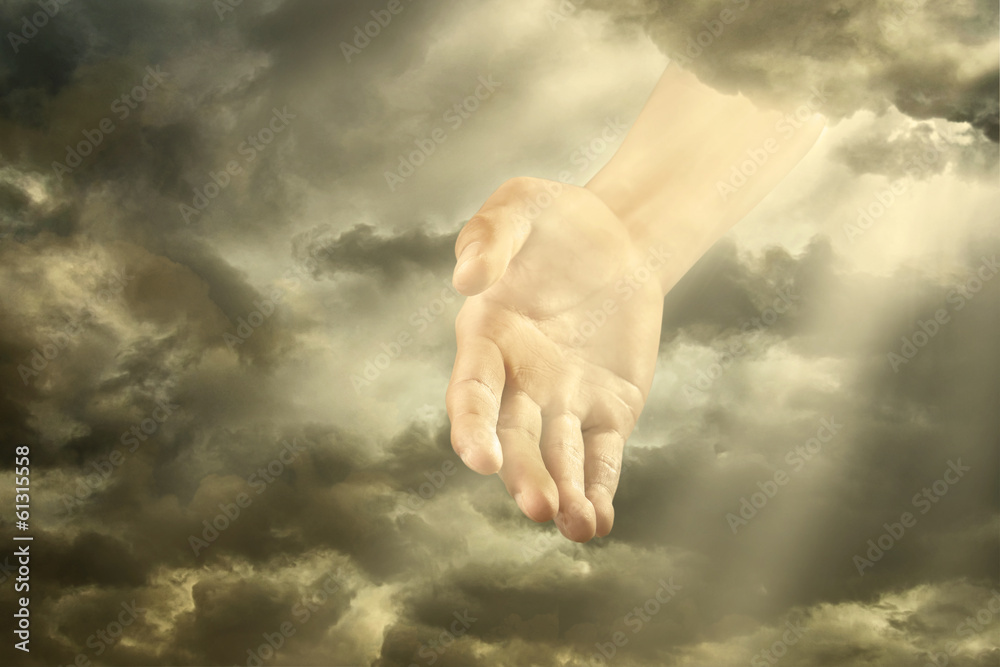 Hand Of God StockFoto Adobe Stock