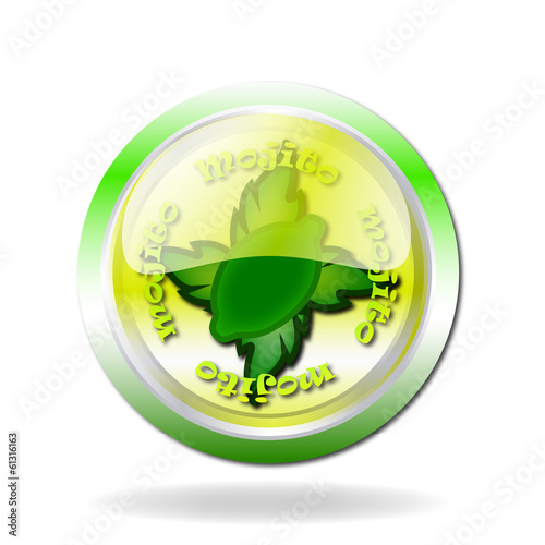3d mojito cristal icon