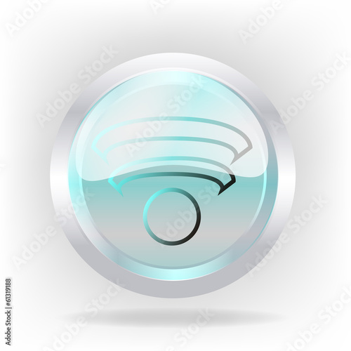 3d wifi cristal icon