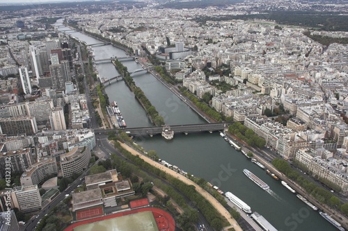 Paryż - widok z Wieży Eiffla 3