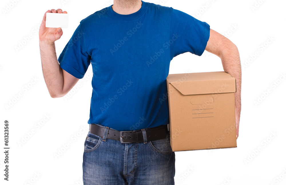 Delivery man. Delivery man.