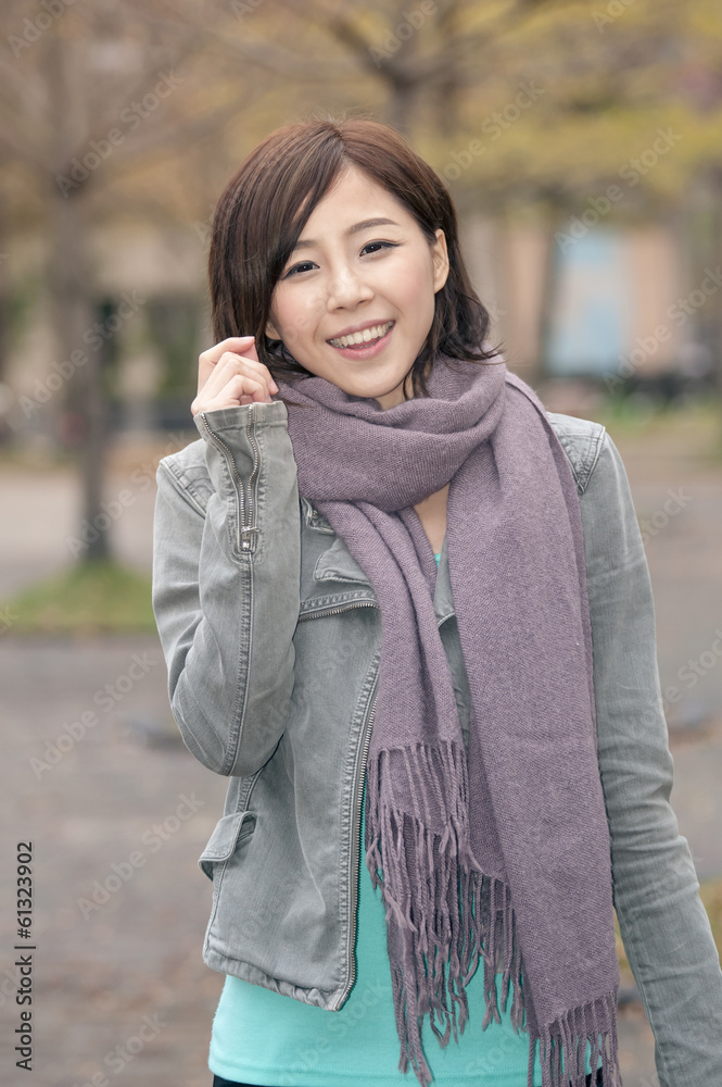 Asian young woman portrait Asian young woman portrait