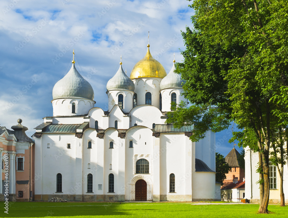 The Cathedral of St. Sophia. Veliky Novgorod, Russia