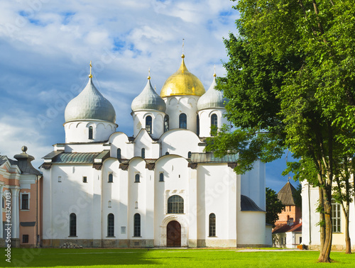 The Cathedral of St. Sophia. Veliky Novgorod, Russia