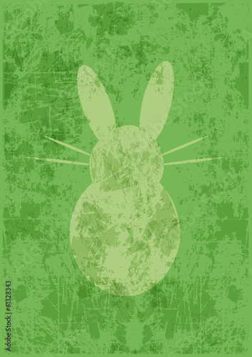 Hintergrund Osterhase,abstrakt,grunge,grün,vektor