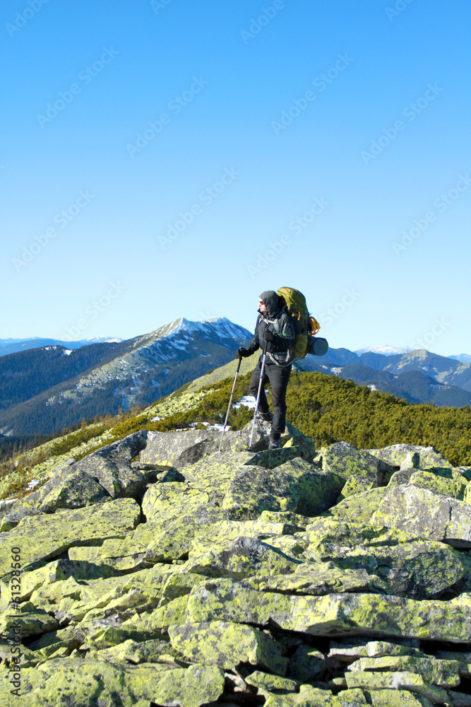 Spring hiking. Spring hiking.