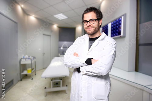 Wallpaper Mural  portrait of a doctor Torontodigital.ca