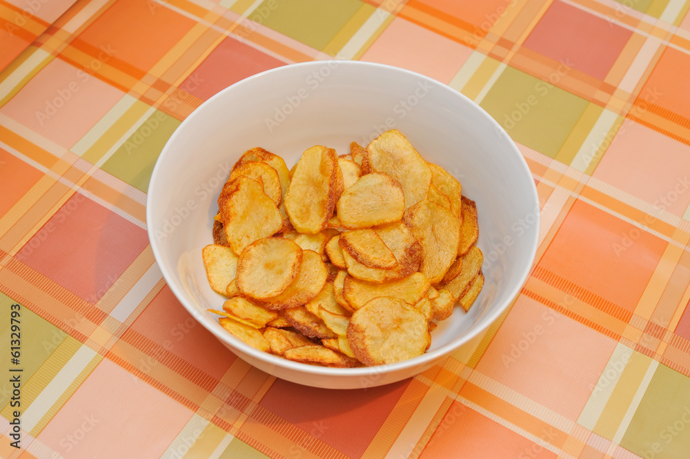 Homemade potatoes chips Homemade potatoes chips