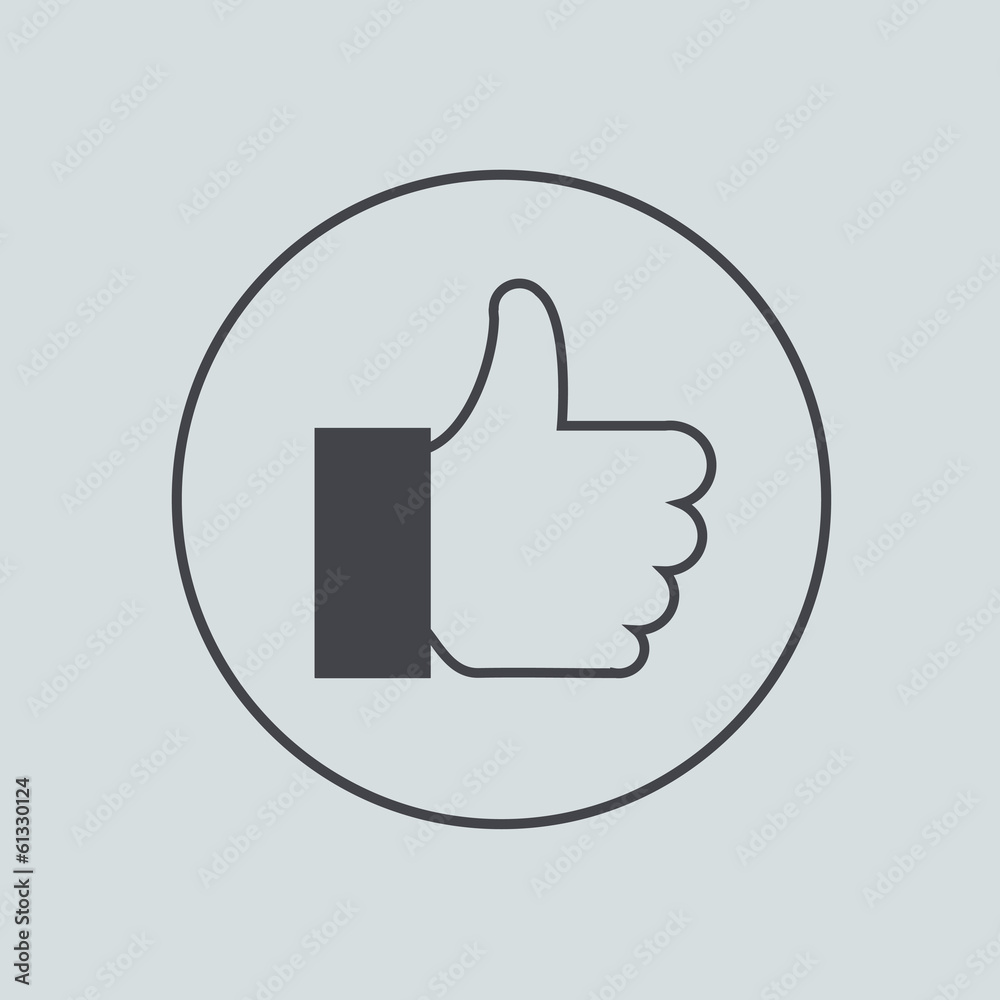 Vector circle icon on gray background. Eps 10 Vector circle icon on gray background. Eps 10