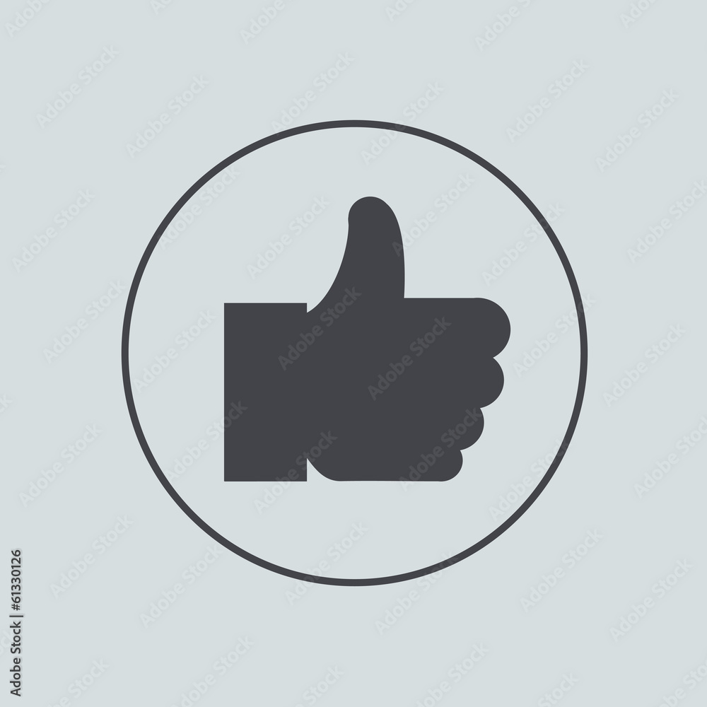 Vector circle icon on gray background. Eps 10 Vector circle icon on gray background. Eps 10
