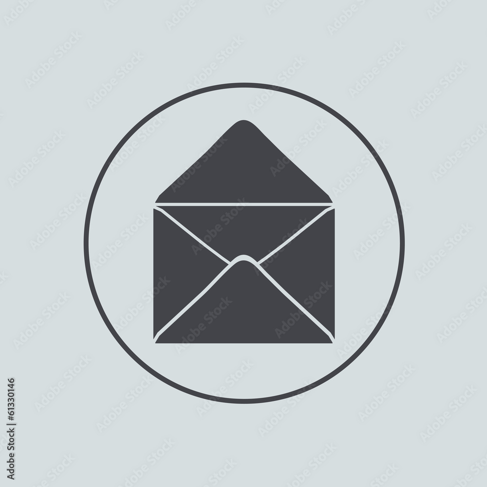 Vector circle icon on gray background. Eps 10 Vector circle icon on gray background. Eps 10