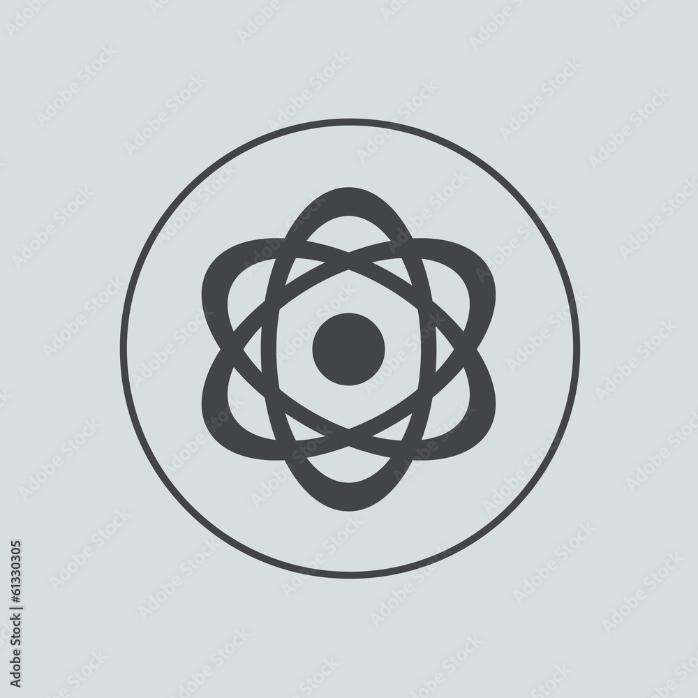 Vector circle icon on gray background. Eps 10 Vector circle icon on gray background. Eps 10