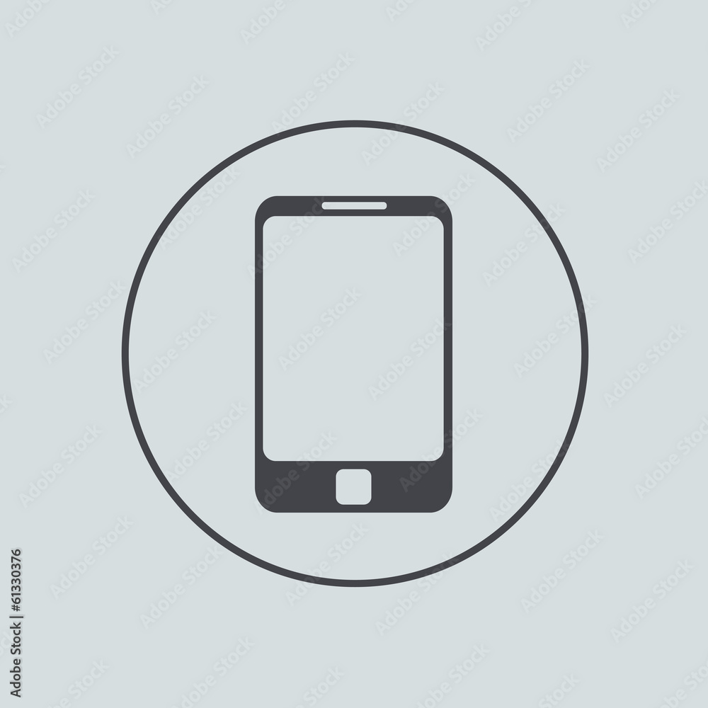 Vector circle icon on gray background. Eps 10 Vector circle icon on gray background. Eps 10