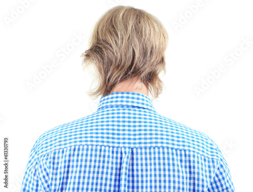 Handsome young man isolated...