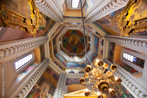 Interior of St Basils Cathedral in Moscow