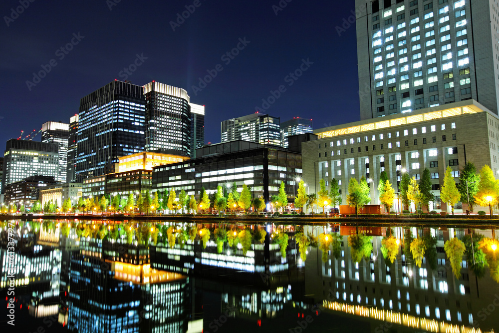 Obraz premium Tokyo skyline