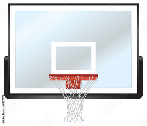 Basketball Rim and Backboard
