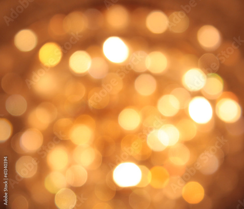 abstract blurred circular bokeh lights background © sommersby