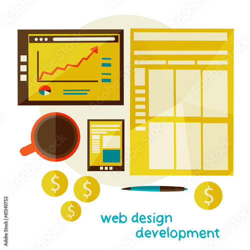 web design development