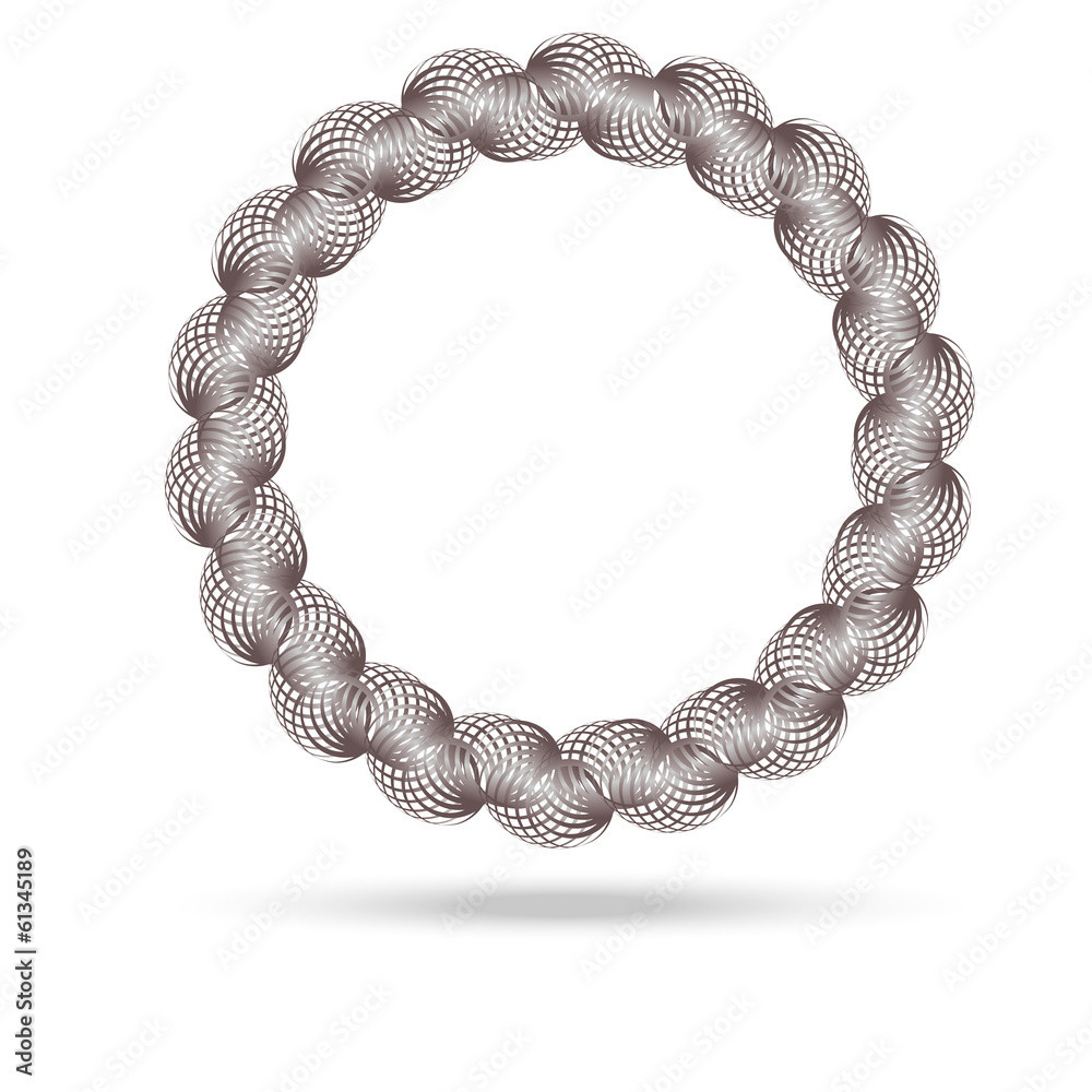 Obraz premium design an element twirled