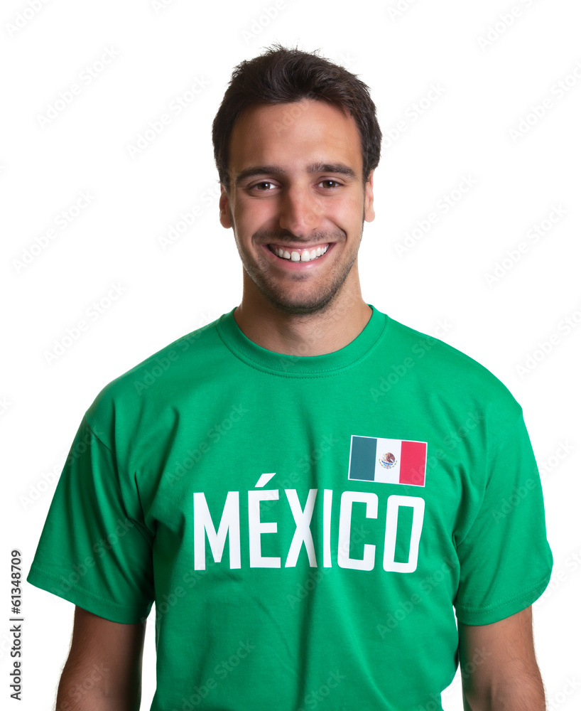 Portrait eines Fans aus Mexiko Portrait eines Fans aus Mexiko
