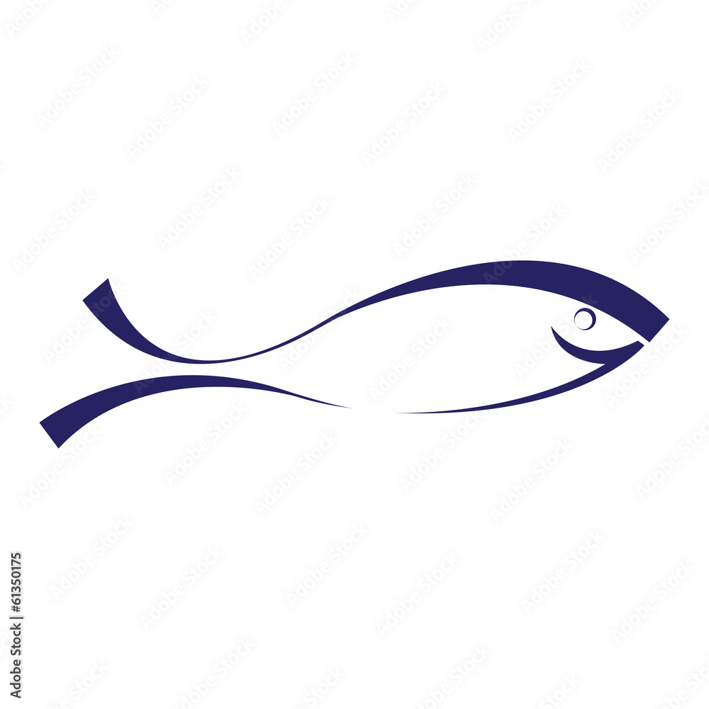 Fototapeta premium fish logo