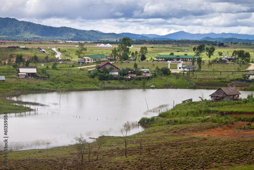Countryside near Phonsavan, Laos.