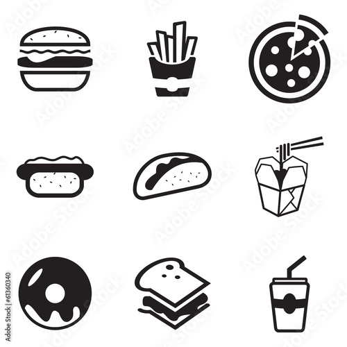 Fast Food Icons