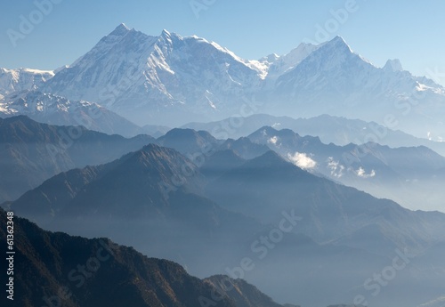 Blue horizons - view of Annapurna Hima © Daniel Prudek
