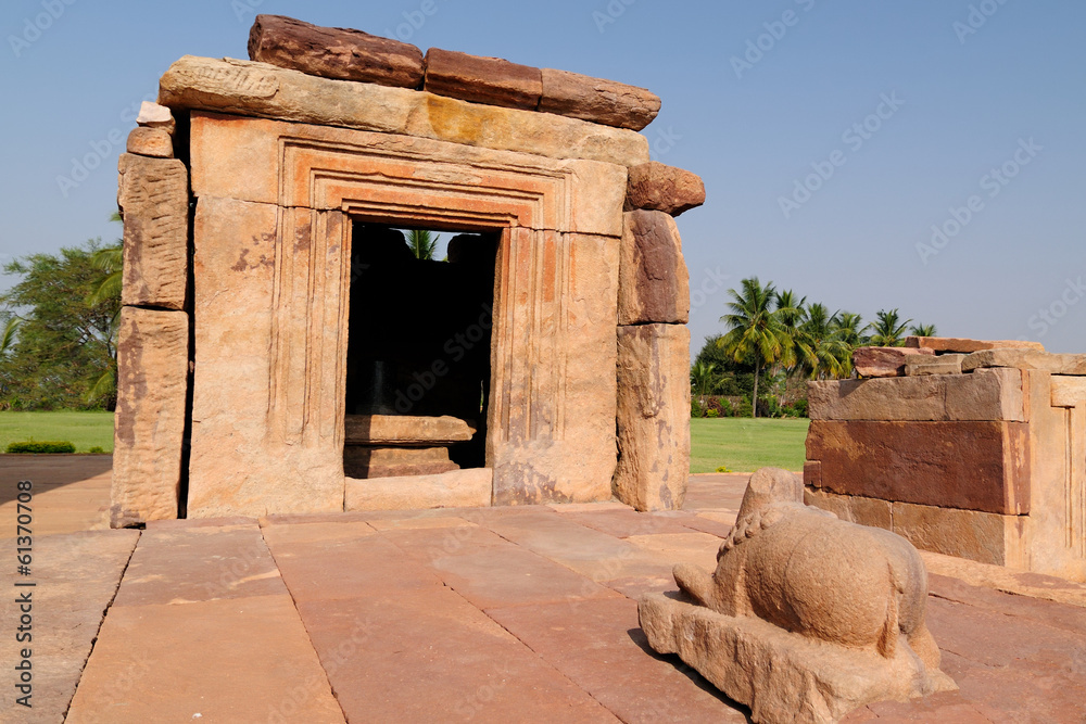 Indian ancient architeckture in Pattadakal