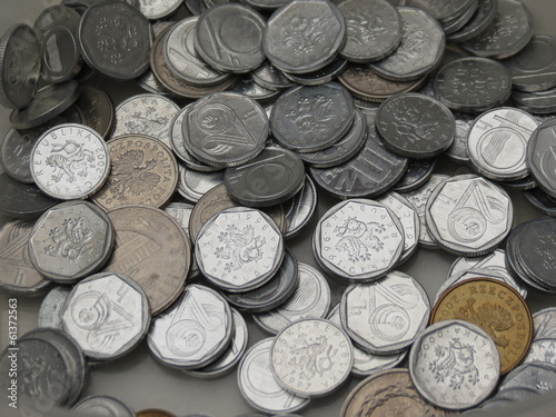 Czech korunas coins