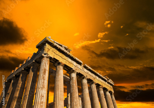 Parthenon on the Acropolis