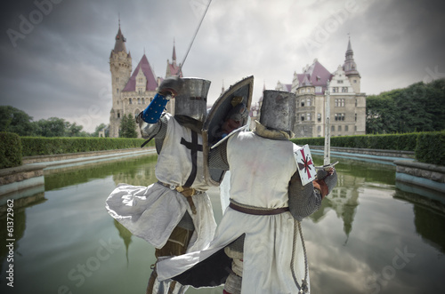 Fighting knights