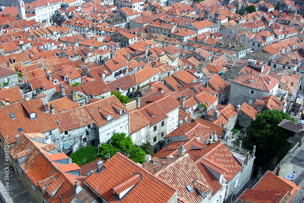 Dubrovnik Red Roofs