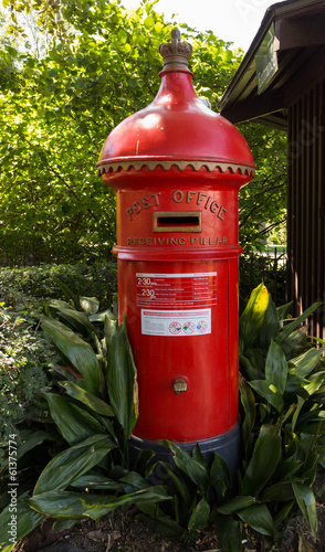 Wallpaper Mural English style pillar box in Melbourne Torontodigital.ca