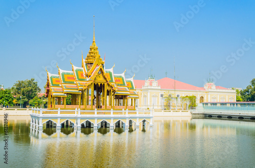 Architecture Bang pa in palace thailand