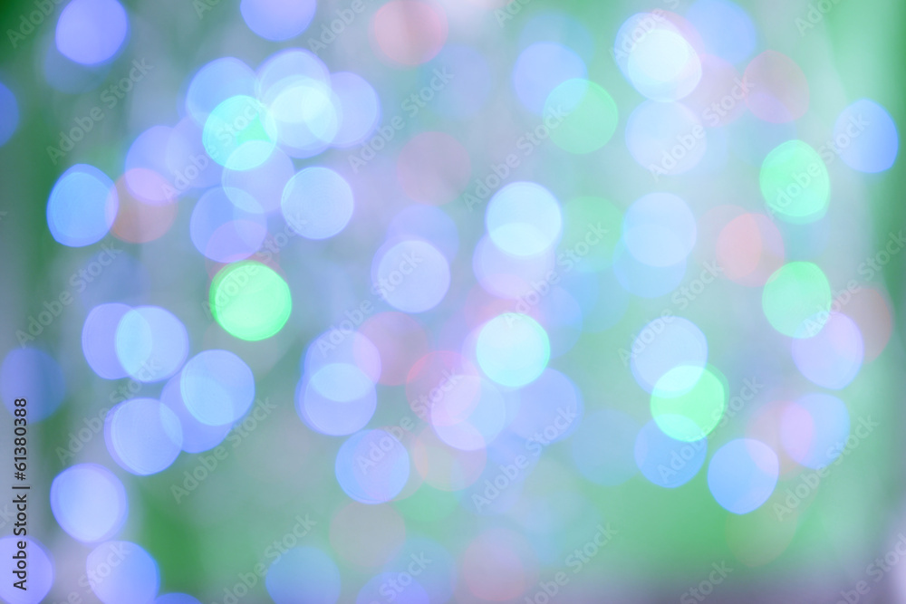 Festive background of lights